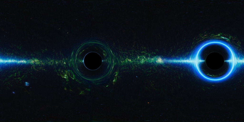 vessel vs black hole space