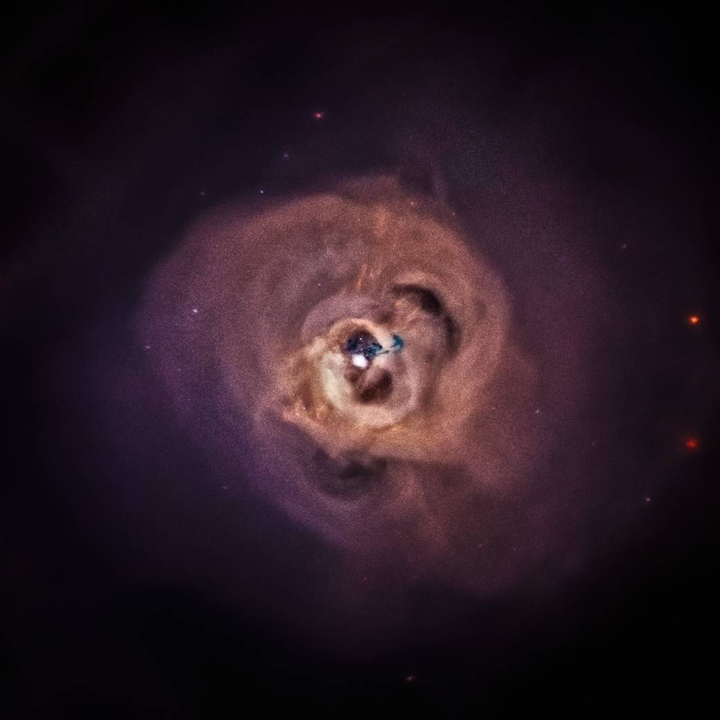 composite image of the Perseus Cluster