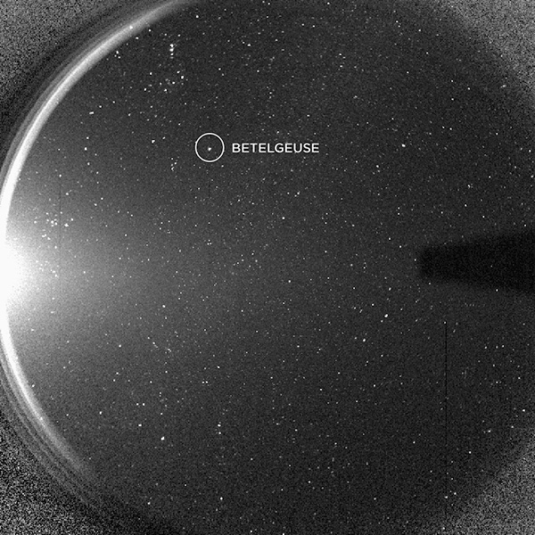 sun compared to betelgeuse